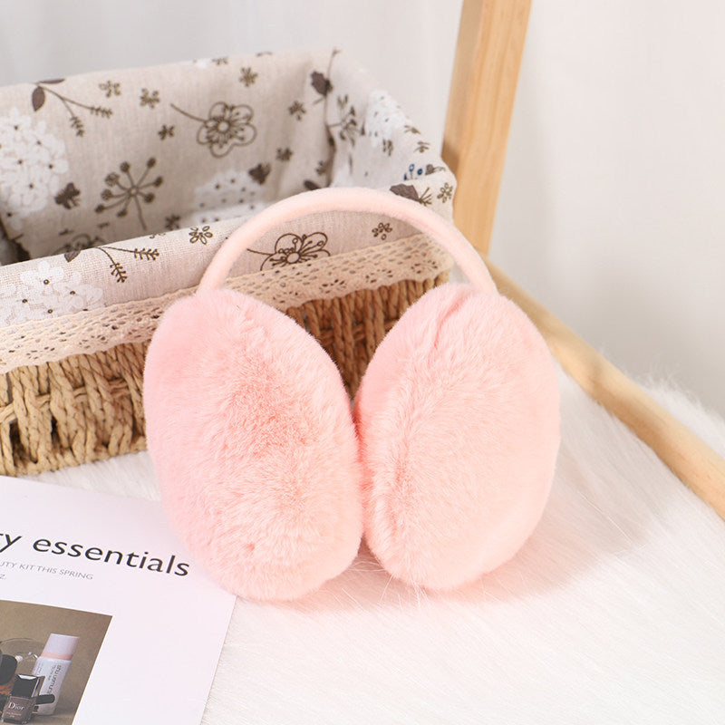 Plüsch Ohrenschützer Winter für Damen und Kinder | Warm & weich