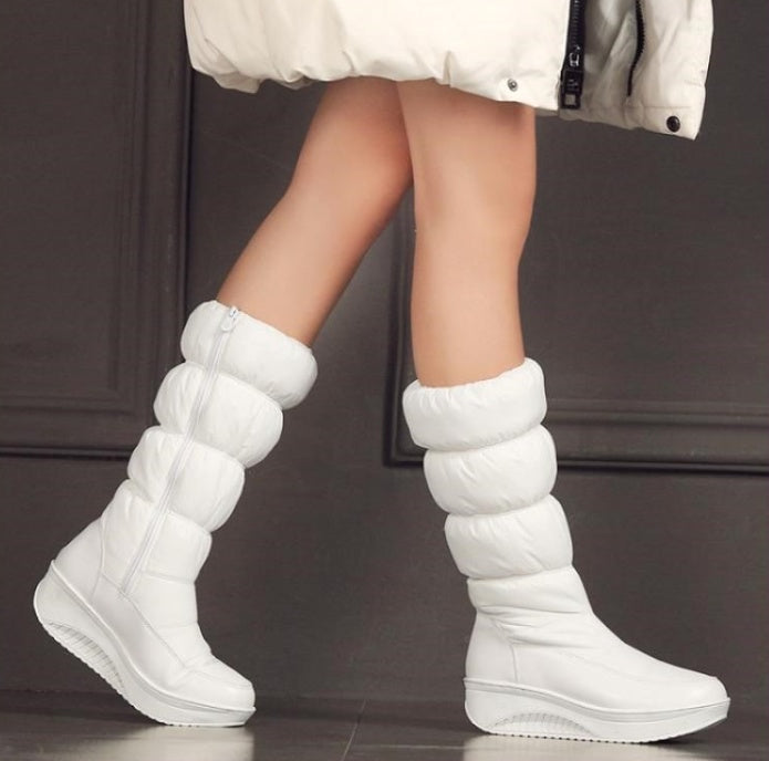 Wasserdichte Winter-Daunen Schneestiefel – Warm, rutschfest & ultrabequem