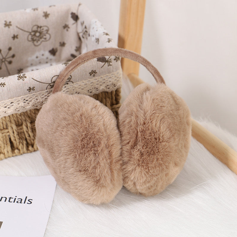 Plüsch Ohrenschützer Winter für Damen und Kinder | Warm & weich