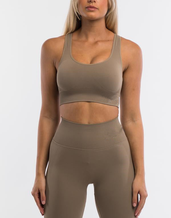 Seamless Fitness Set Damen | Figurformend BH & Hose | Yoga & Gym Outfit