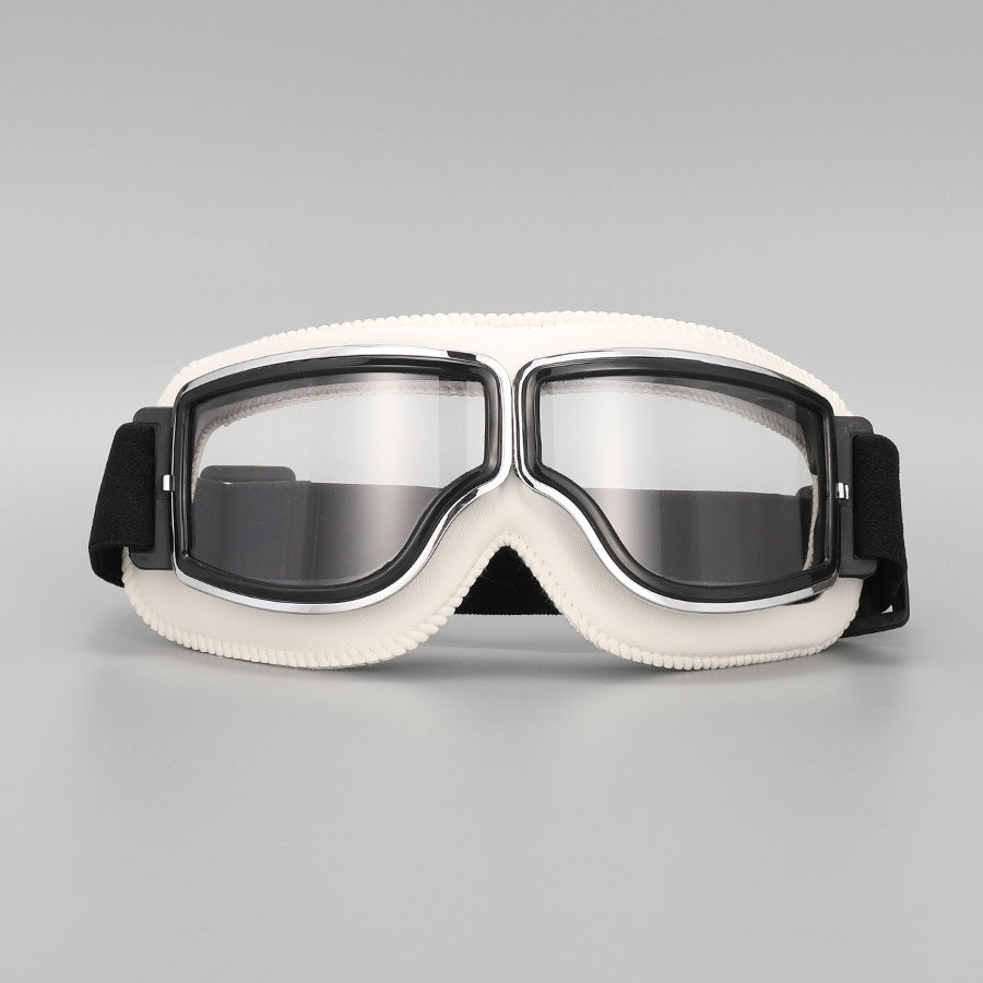 Retro Style Motorradbrille – Prince Edition