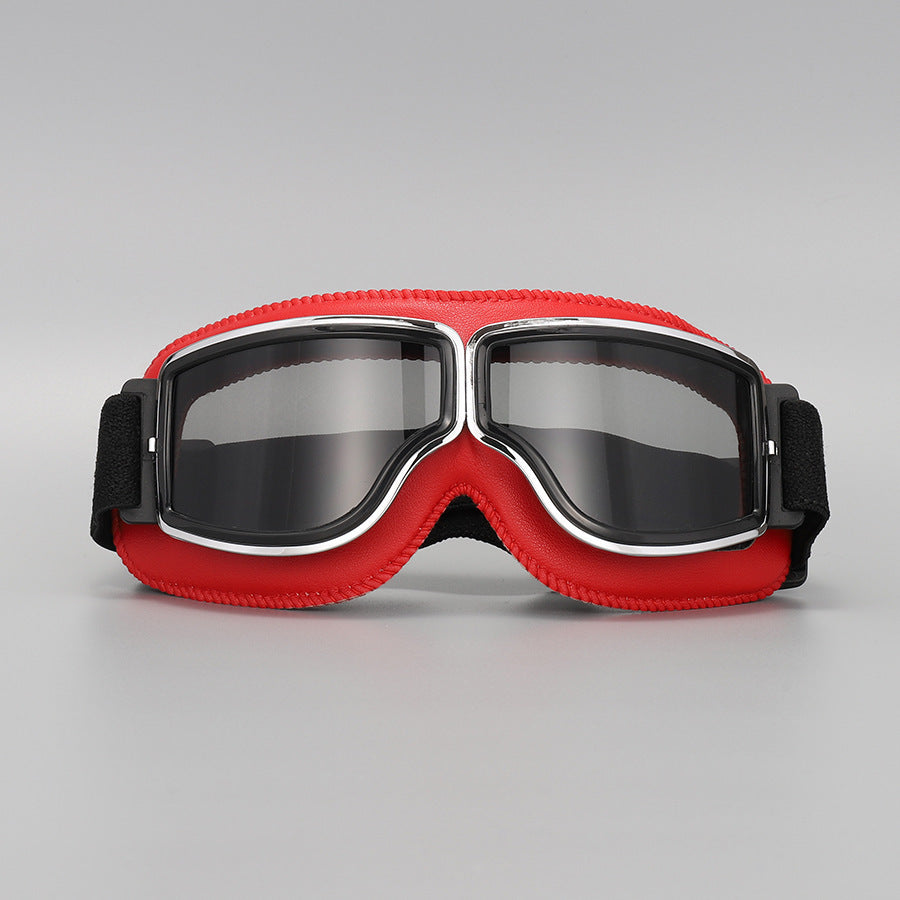 Retro Style Motorradbrille – Prince Edition