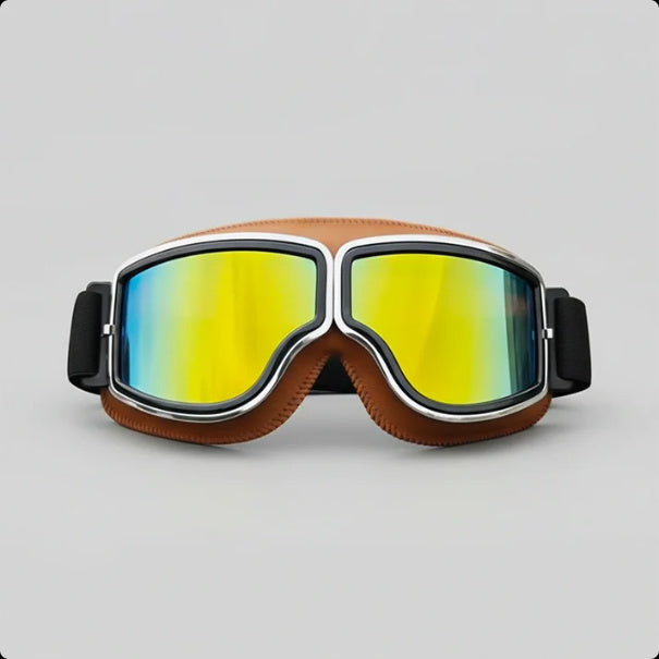 Retro Style Motorradbrille – Prince Edition