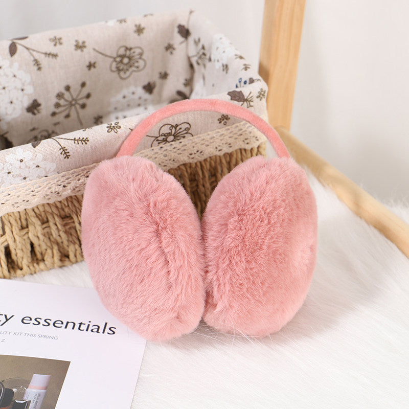 Plüsch Ohrenschützer Winter für Damen und Kinder | Warm & weich