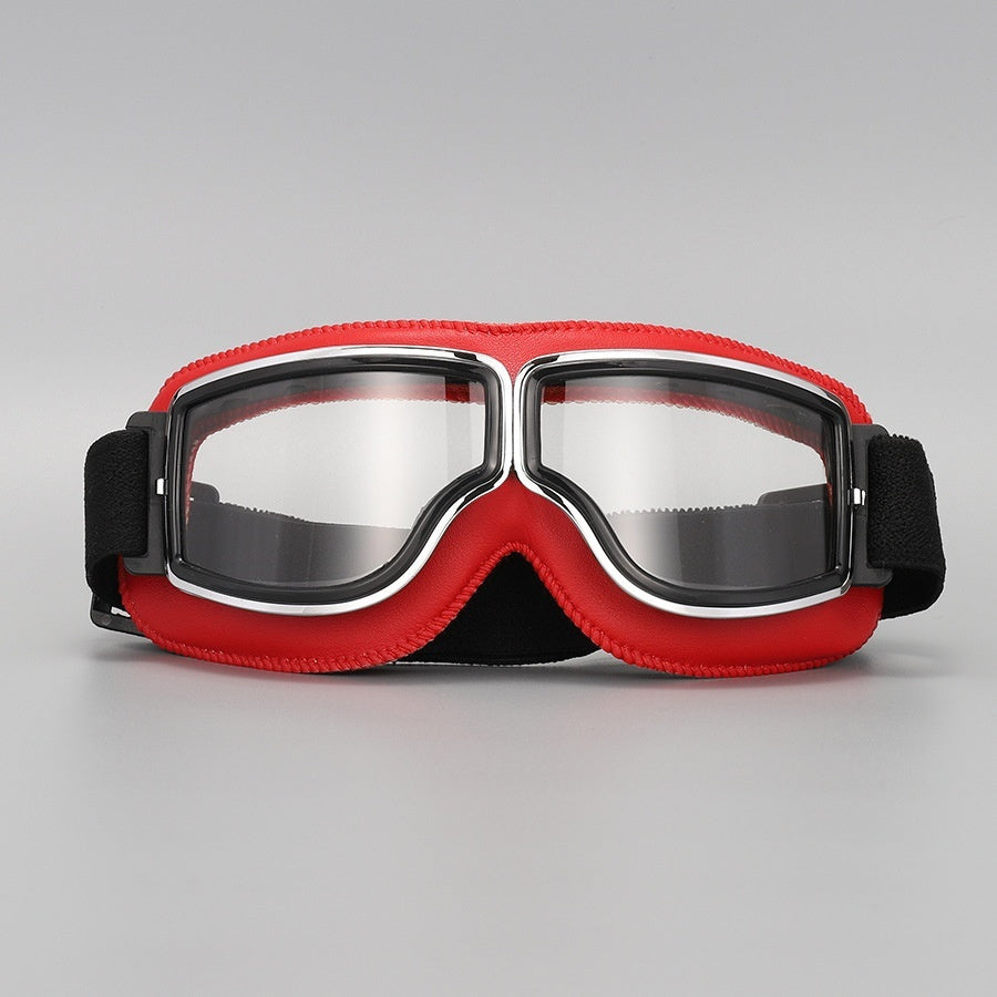 Retro Style Motorradbrille – Prince Edition