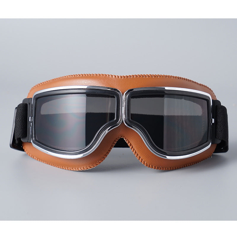 Retro Style Motorradbrille – Prince Edition