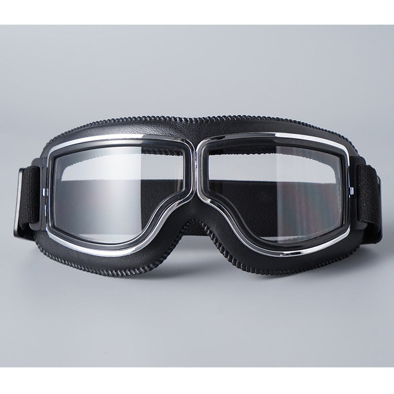 Retro Style Motorradbrille – Prince Edition