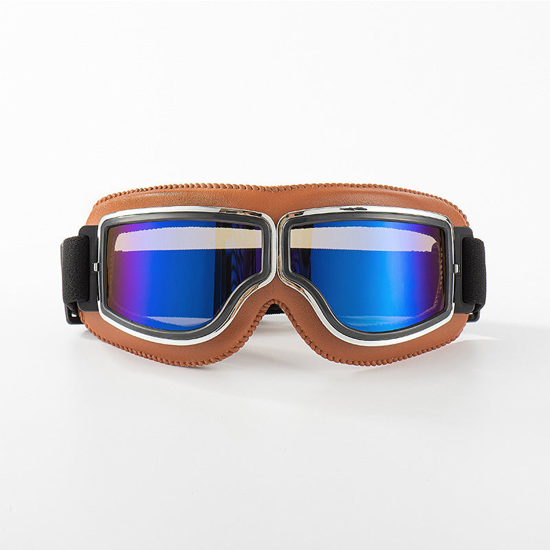 Retro Style Motorradbrille – Prince Edition