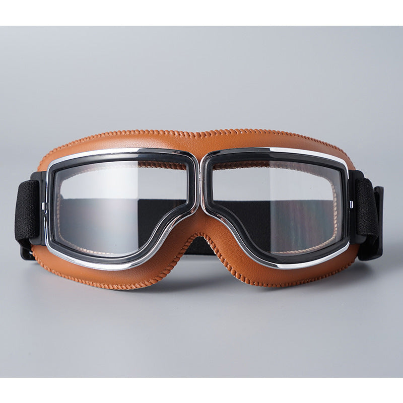 Retro Style Motorradbrille – Prince Edition