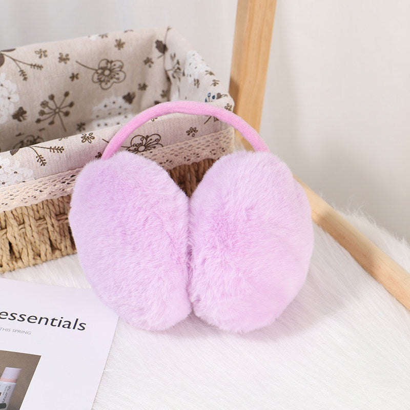 Plüsch Ohrenschützer Winter für Damen und Kinder | Warm & weich