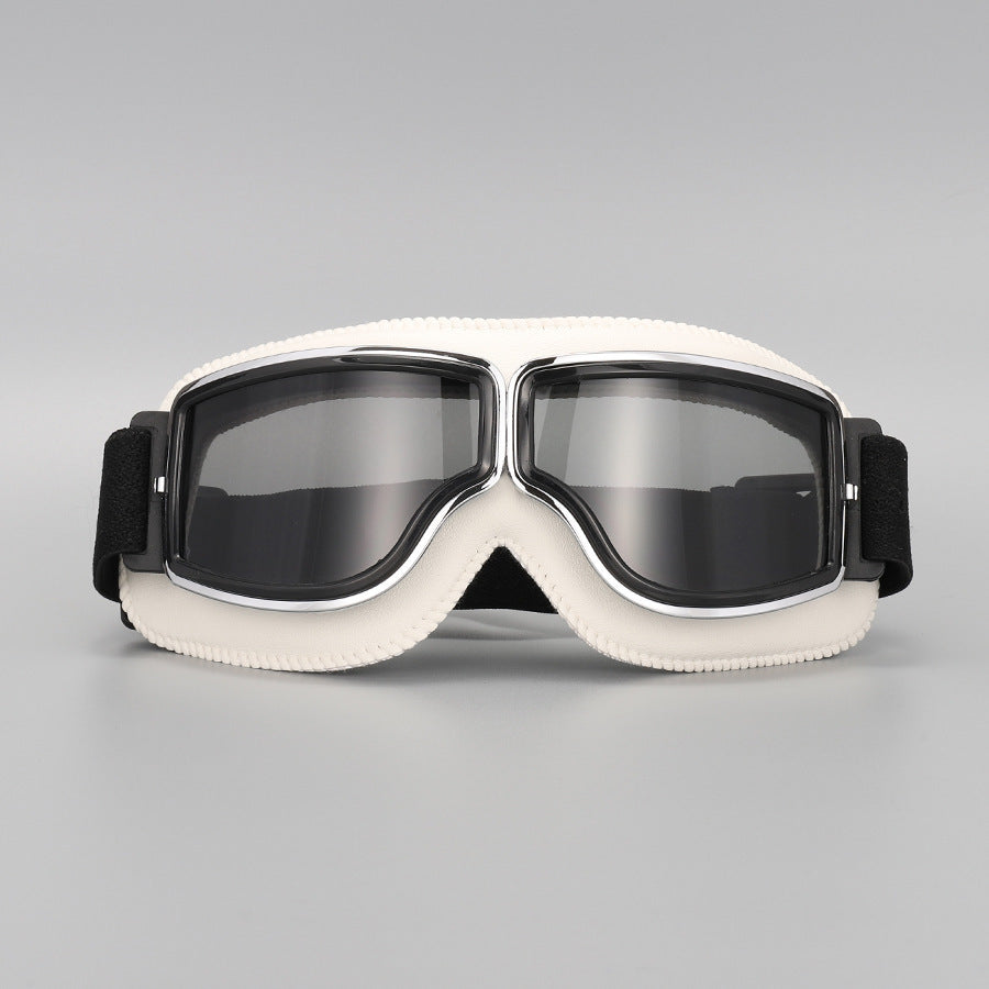 Retro Style Motorradbrille – Prince Edition