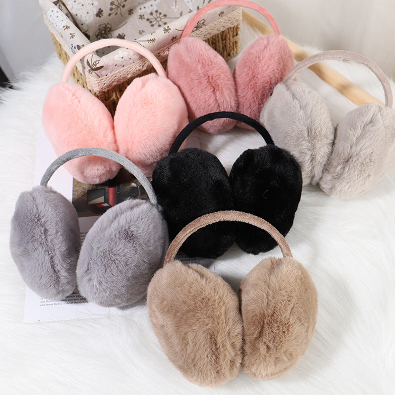 Plüsch Ohrenschützer Winter für Damen und Kinder | Warm & weich