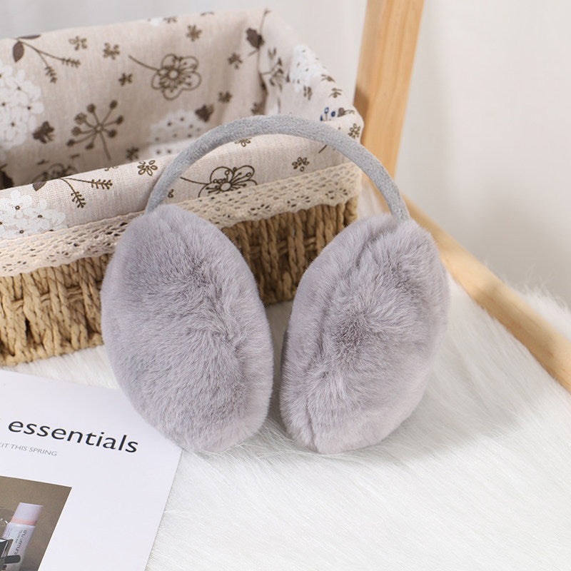Plüsch Ohrenschützer Winter für Damen und Kinder | Warm & weich