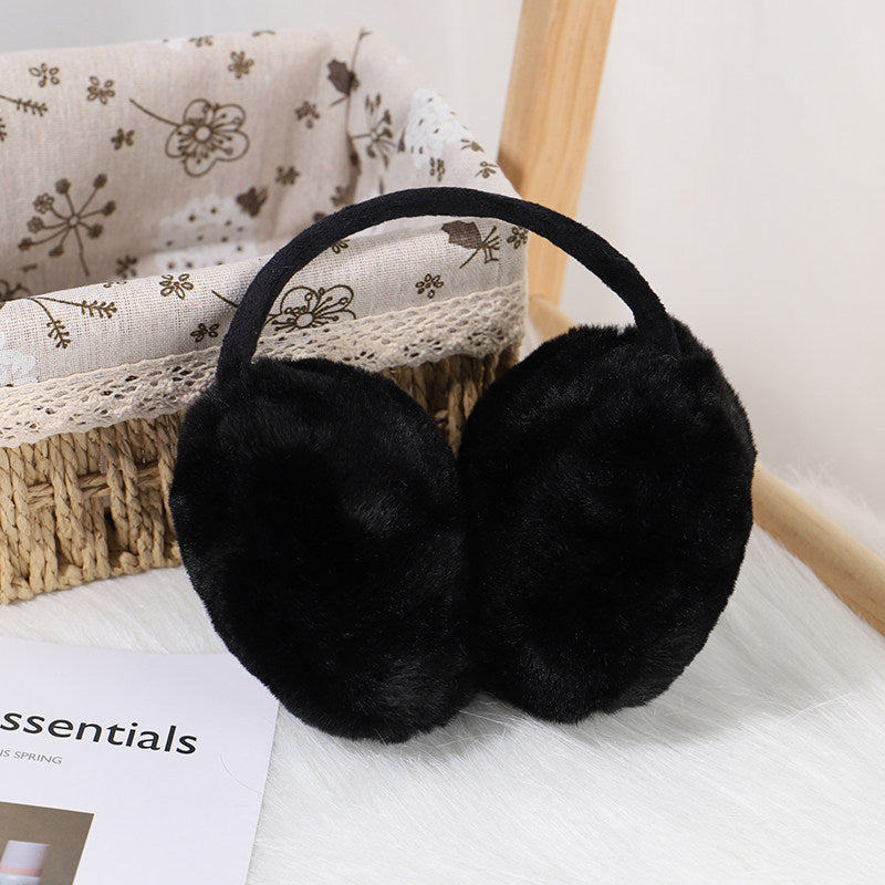 Plüsch Ohrenschützer Winter für Damen und Kinder | Warm & weich